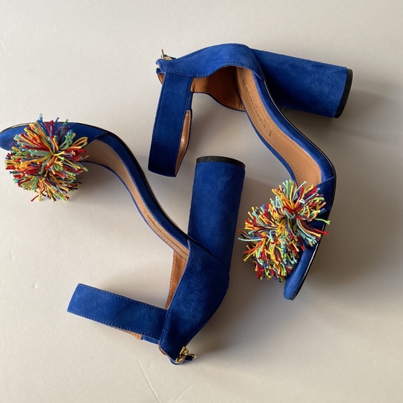BCBGMaxAzria Shoes - BCBGMaxAzria Blue Elegant Heels